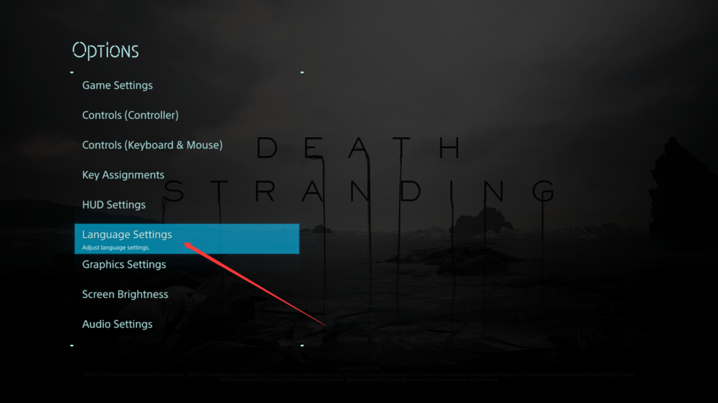 图片[2]-“死亡搁浅”设置中文教程 - 日出资源网-日出资源网
